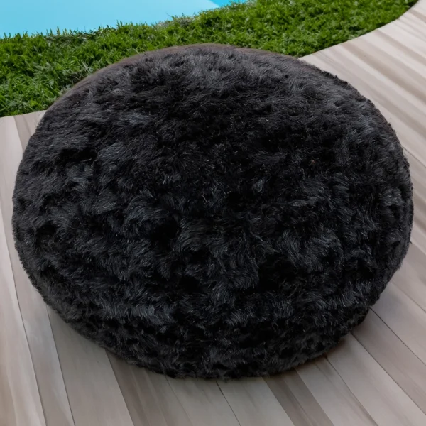 Moroccan Midnight Medina Pouf