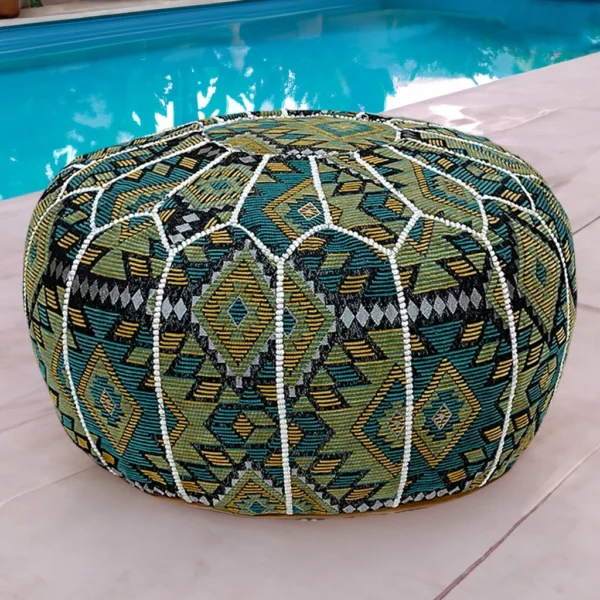 Moroccan Minty Fresh Pouf