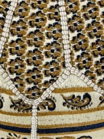 Moroccan ottoman pouf - Moroccan Mirage