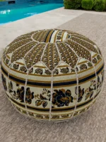 Moroccan ottoman pouf - Moroccan Mirage