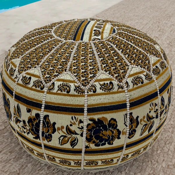 Moroccan Mirage Pouf