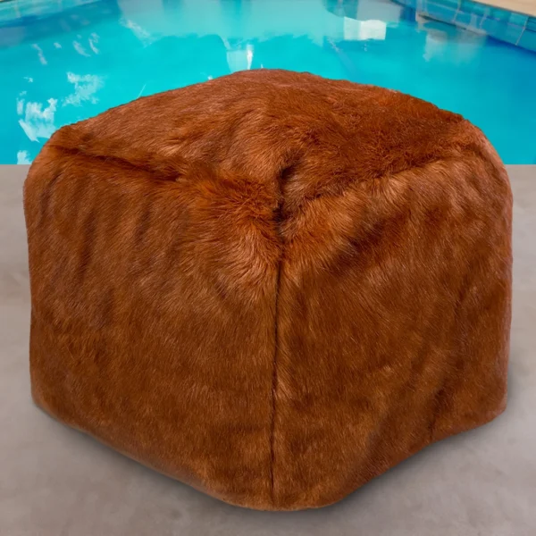 Moroccan Mocha Oasis Pouf