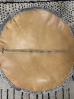 Moroccan ottoman pouf - Night and Day