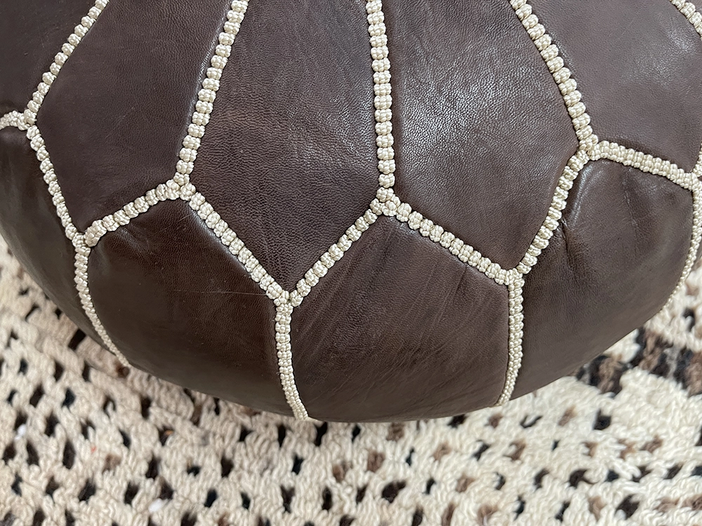 Moroccan ottoman pouf - Oasis Ottoman