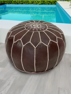 Moroccan ottoman pouf - Oasis Ottoman