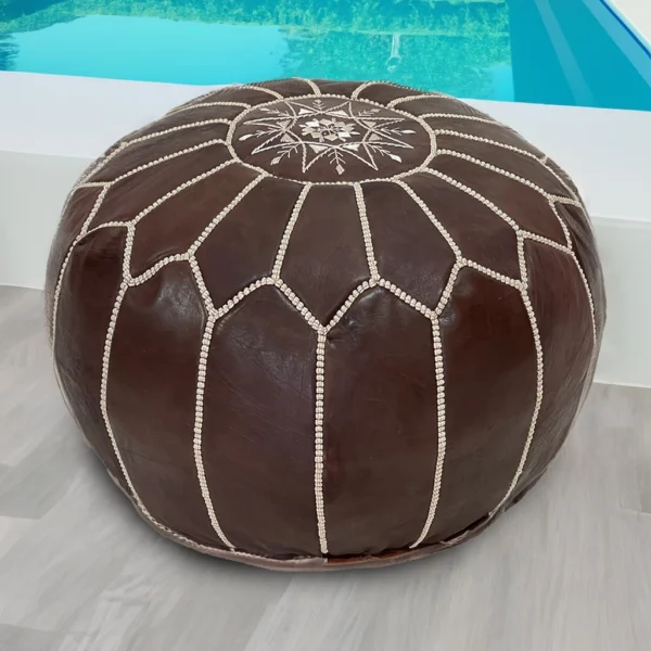 Moroccan Oasis Ottoman Pouf