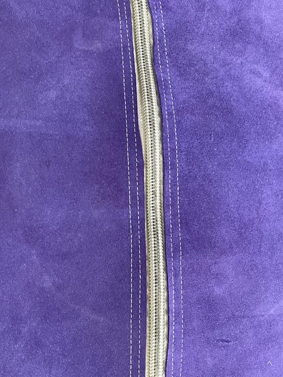 Moroccan ottoman pouf - Purple Palace