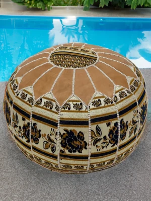 Moroccan ottoman pouf - Rabat Resting