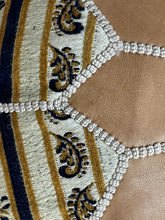 Moroccan ottoman pouf - Rabat Resting