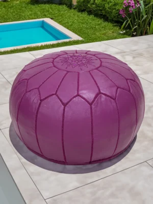 Moroccan ottoman pouf - Royal Velvet