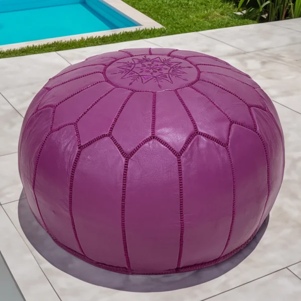 Moroccan Royal Velvet Pouf