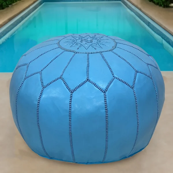 Moroccan Sky Sensation Pouf