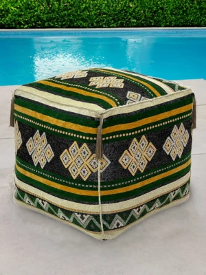 Moroccan ottoman pouf - Souk Sensation