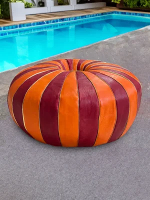 Moroccan ottoman pouf - Spice Sphere