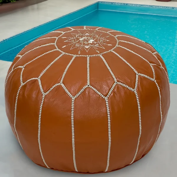 Moroccan Sun Baked Pouf