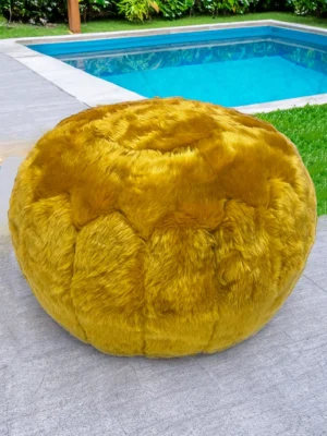 Moroccan ottoman pouf - Sunny