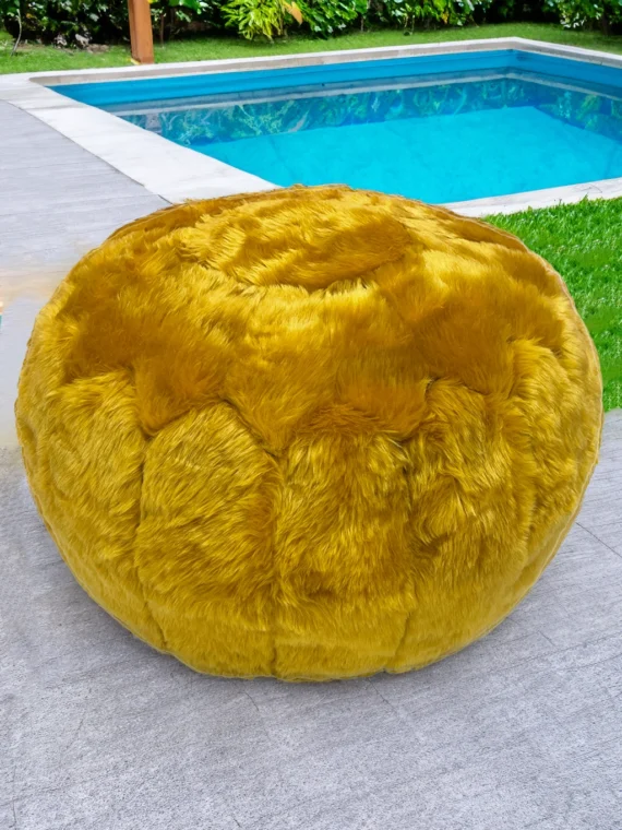 Moroccan ottoman pouf - Sunny