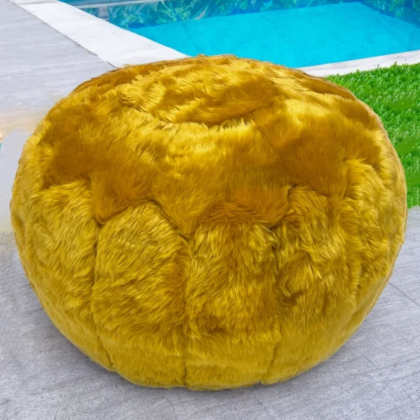 Moroccan Sunny Pouf