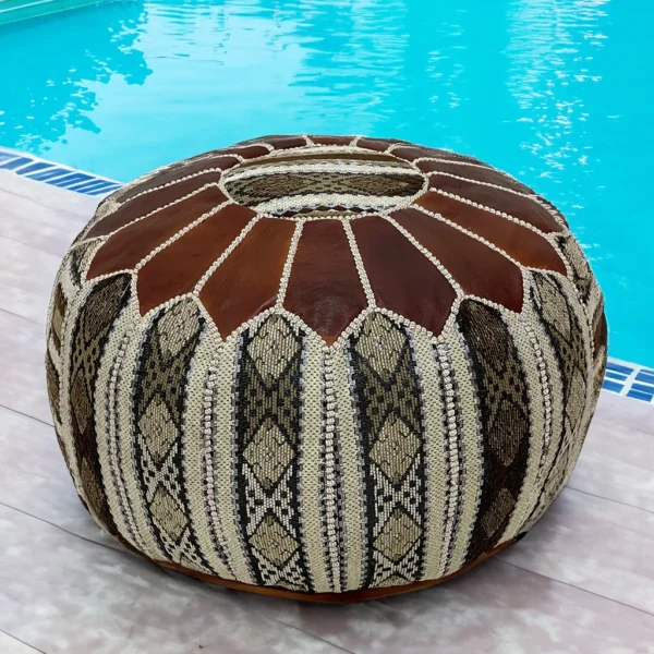 Moroccan Terra Tonic Pouf