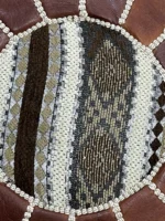 Moroccan ottoman pouf - Terra Tonic