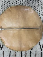 Moroccan ottoman pouf - Cinnamon Chill