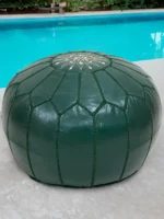 Moroccan ottoman pouf - Wild Woodland