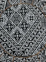 Moroccan ottoman pouf - Zebra Zen