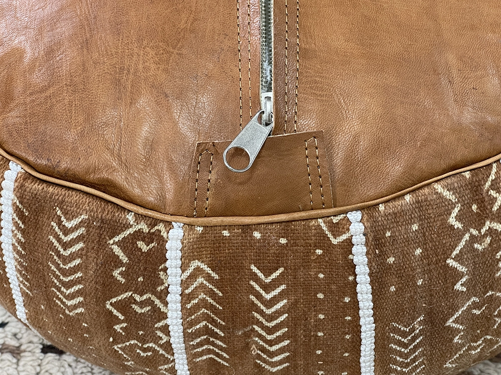 Moroccan ottoman pouf - African Ambience II