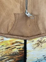 Moroccan ottoman pouf - Azure Aura