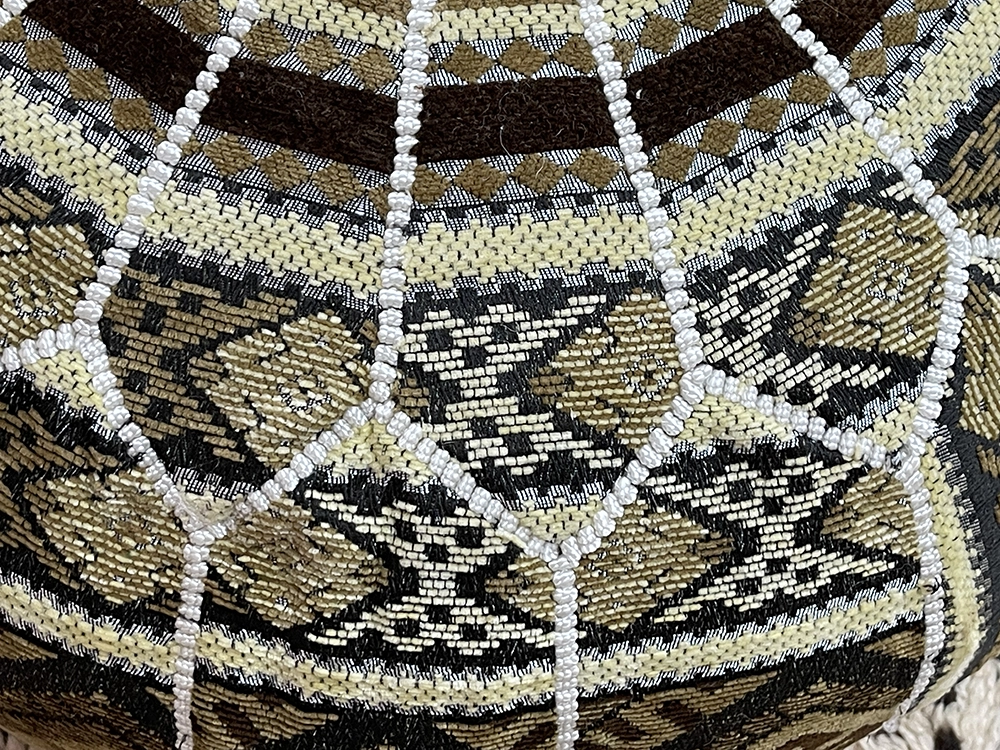 Moroccan ottoman pouf - Moroccan Charm