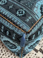 Moroccan ottoman pouf - Chefchaouen Cozy