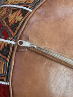 Moroccan ottoman pouf - Cinnamon Casbah