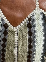 Moroccan ottoman pouf - Desert Dunes