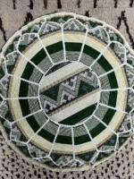 Moroccan ottoman pouf - Envy Elixir