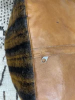 Moroccan ottoman pouf - Henna Hides