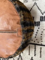 Moroccan ottoman pouf - Henna Oasis