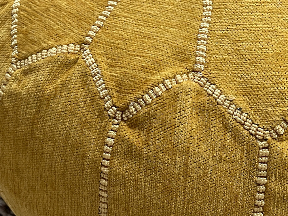 Moroccan ottoman pouf - Nomad's Nest