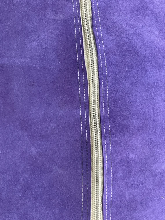 Moroccan ottoman pouf - Purple Palace