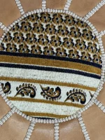 Moroccan ottoman pouf - Rabat Resting
