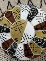 Moroccan ottoman pouf - Savannah Souk