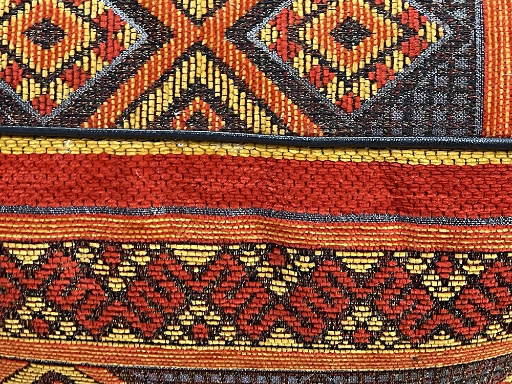 Moroccan ottoman pouf - Spice Square Seat