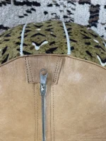 Moroccan ottoman pouf - Cinnamon Chill