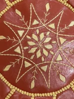 Moroccan ottoman pouf - Cozy Camel