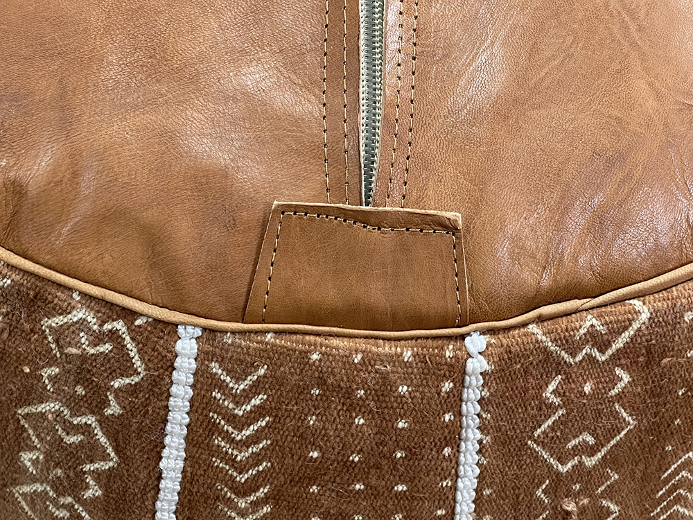 Moroccan ottoman pouf - African Ambience II