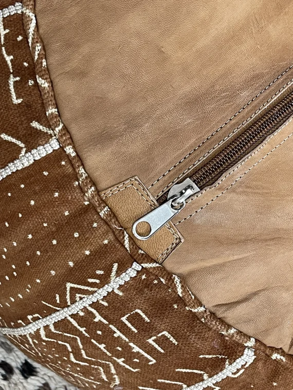 Moroccan ottoman pouf - African Ambience