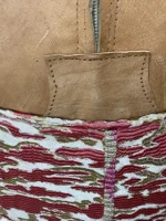 Moroccan ottoman pouf - Bubblegum Delight