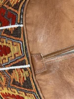 Moroccan ottoman pouf - Cinnamon Casbah