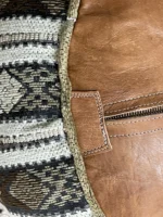 Moroccan ottoman pouf - Desert Dunes