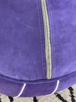 Moroccan ottoman pouf - Purple Palace