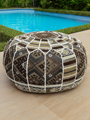 moroccan pouf